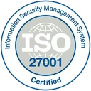 ISO 27001 certified